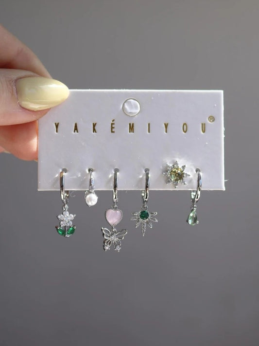 Green Lover Earring Set