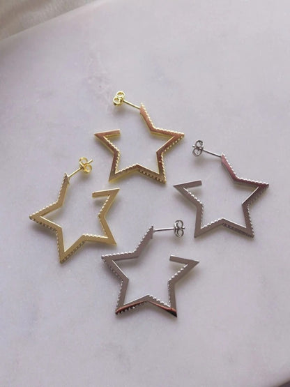 You Are A Star 925 Silver Earrings