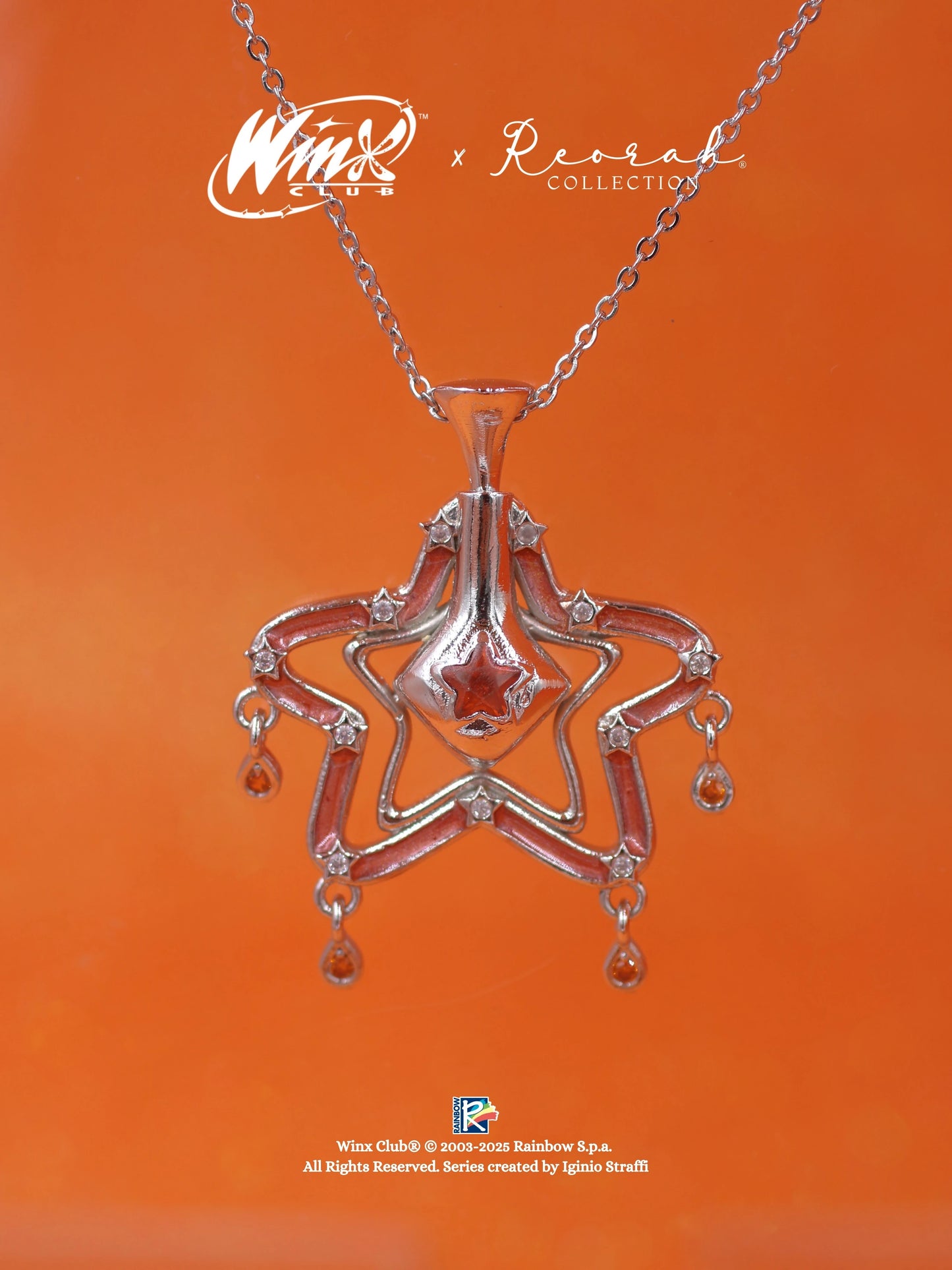 Winx Club® Stella Fairy Dust Bottle Necklace