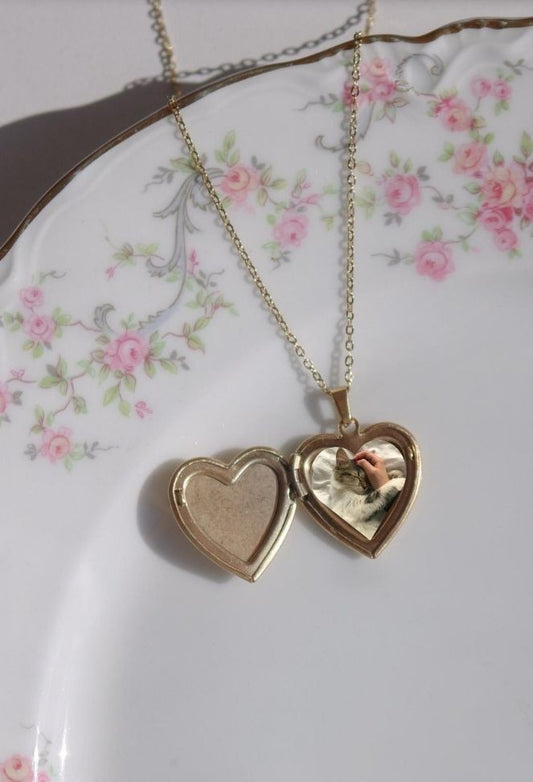 Pink Ribbon Personalized Photo Steel Necklace