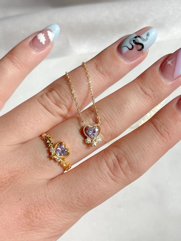 Cinderella 925 Silver Ring