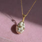 White Chick Easter Necklace 925 Sterling Silver