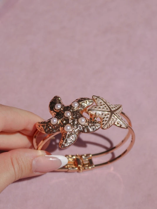 Pearl Starfish Bracelet