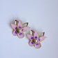 Freesia Flower Earrings