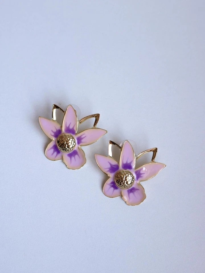Freesia Flower Earrings