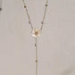 White Blossom Y Necklace
