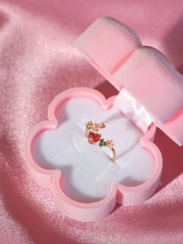 Heart Of A Flower Ring