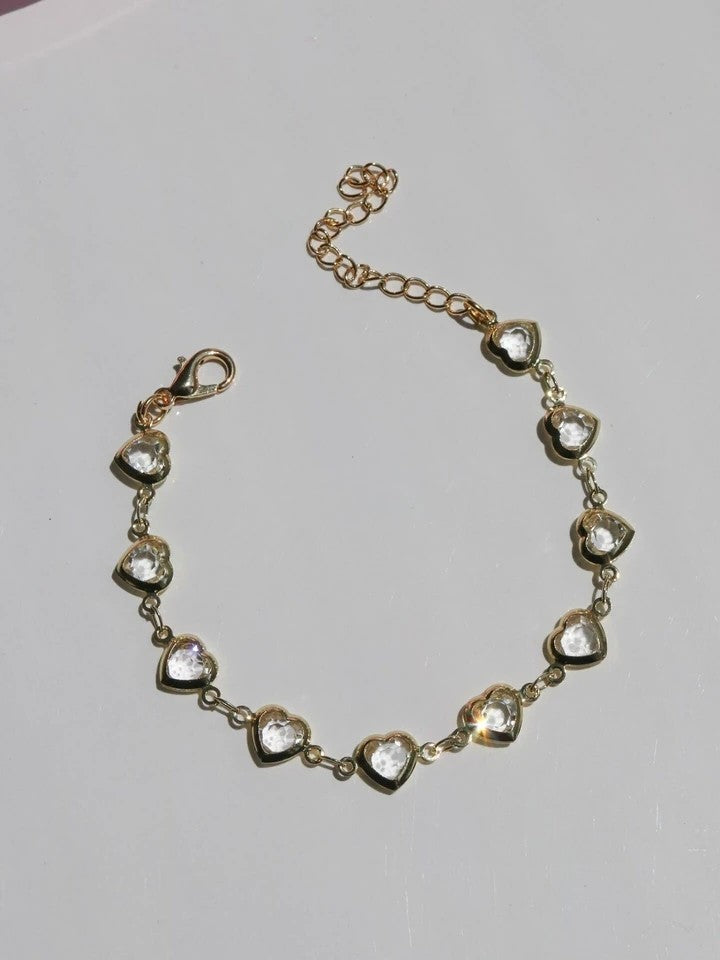 Infinite Heart Bracelet