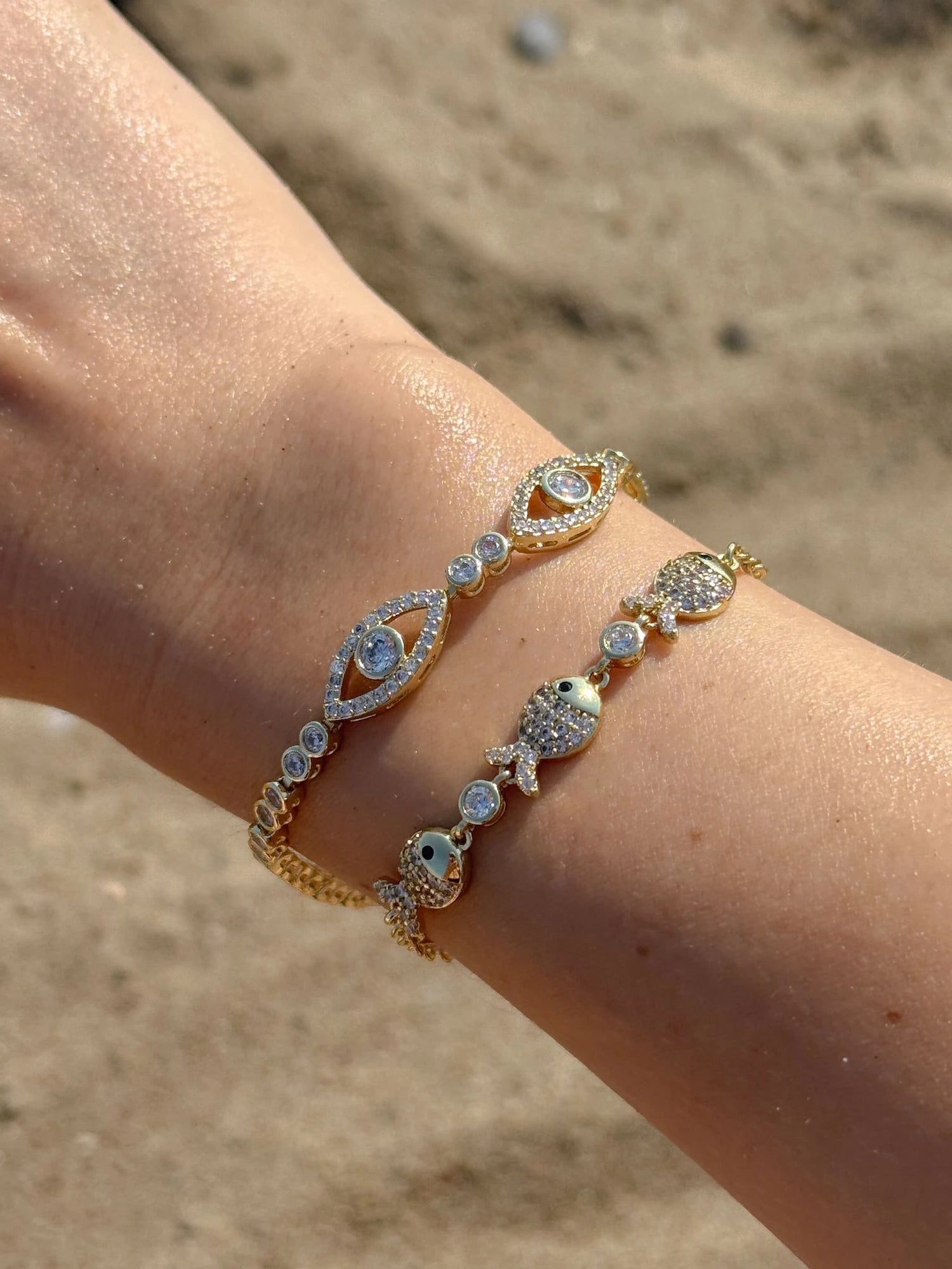 Crystal Fish Xuping Bracelet