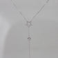 Stardrop 925 Silver Y Necklace