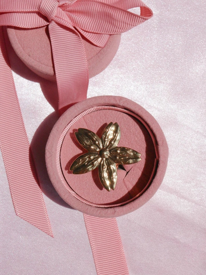 Golden Flora Ring