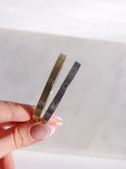 Heartline Steel Bracelet