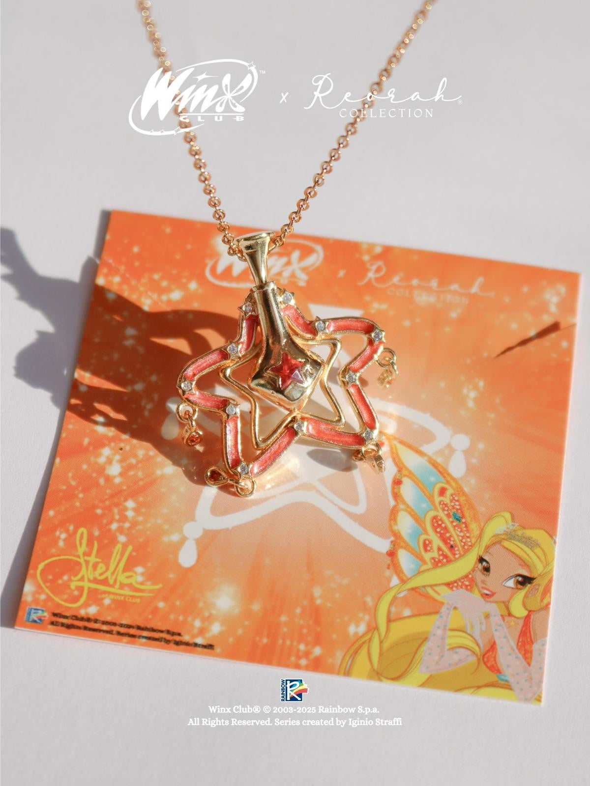 Winx Club® Stella Fairy Dust Bottle Necklace