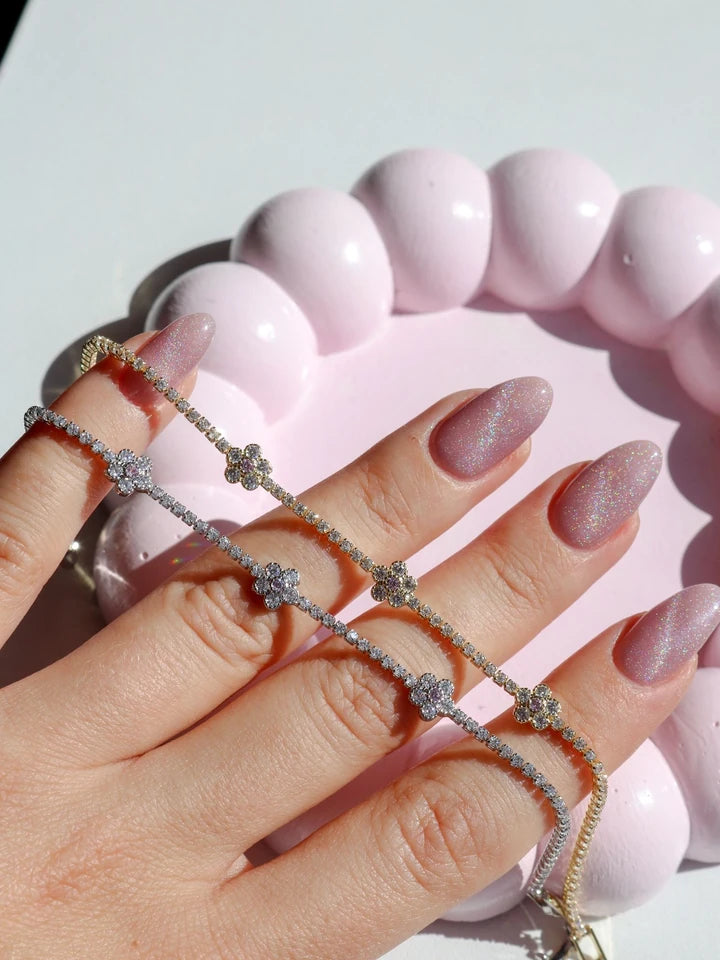 Glittering Bloom Waterway Bracelet