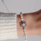 Pearl Snowflake Elevator Bracelet