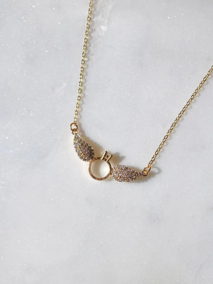 The Solitaire Necklace That Gives My Heart Wings