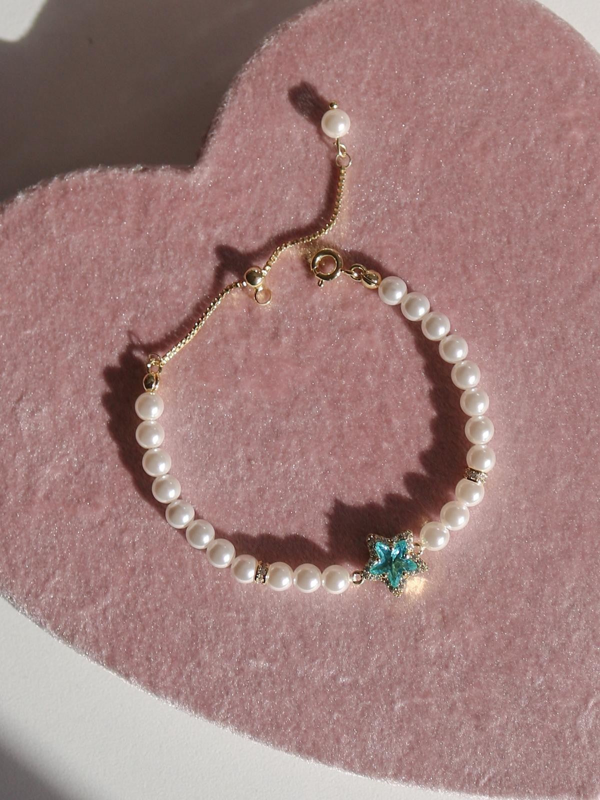 Blue Star Elevator Bracelet