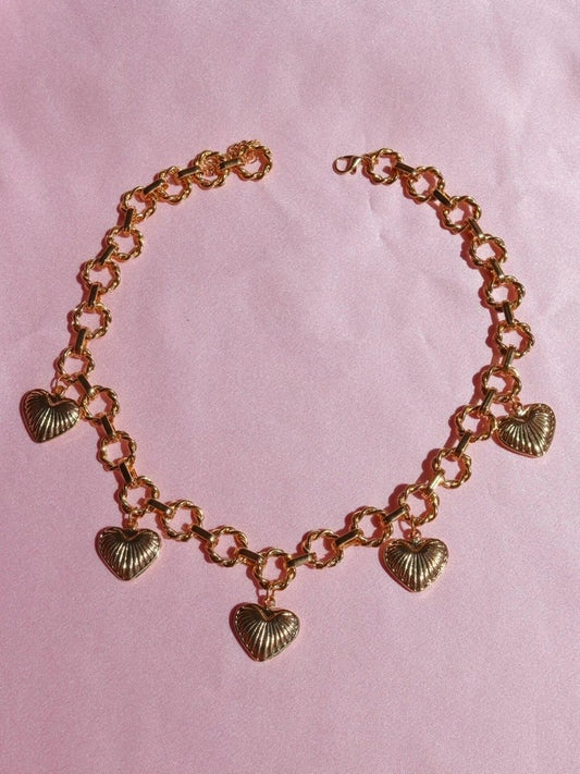 5 Heart What Was I Made For Necklace