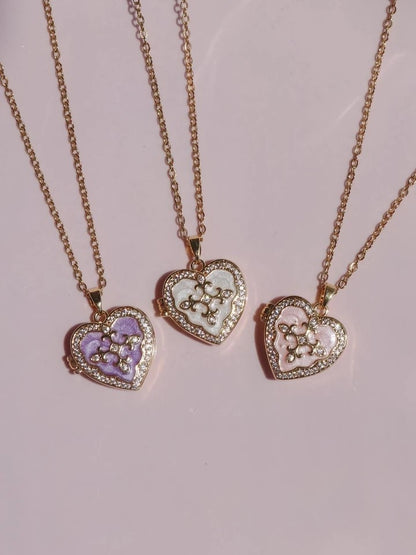 Timeless Heart Personalized Photo Steel Necklace