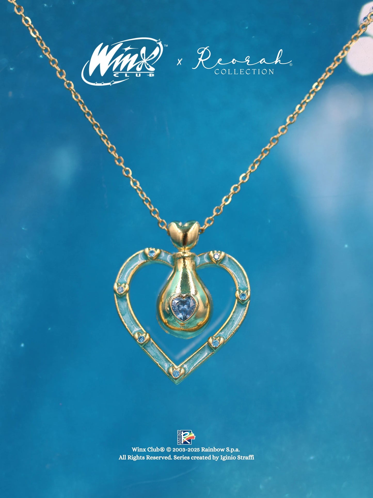 Winx Club® Bloom Fairy Dust Bottle Necklace