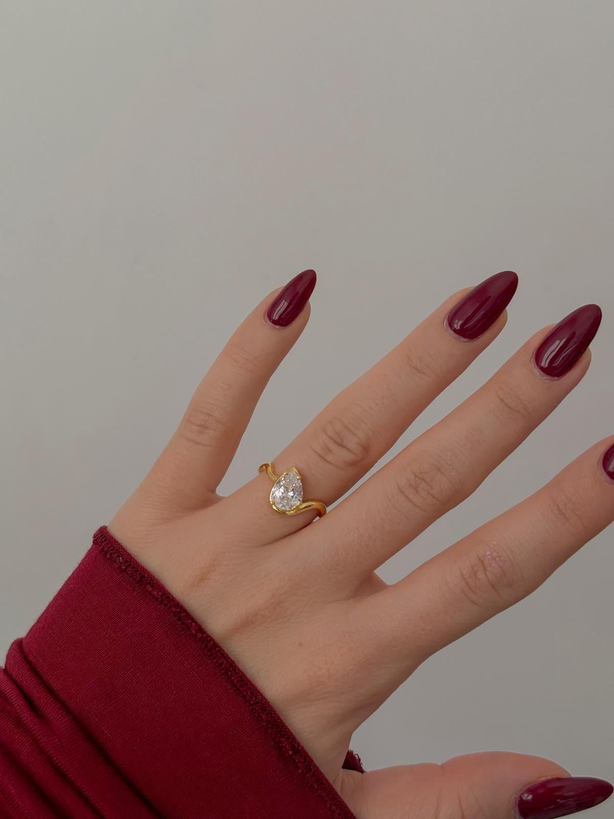 Diamond Spark 925 Silver Ring