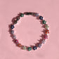 Colorful Sparkling Flower Bracelet