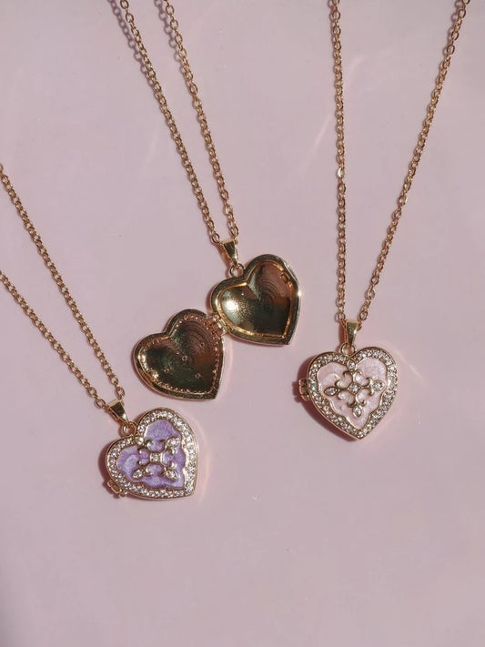 Timeless Heart Personalized Photo Steel Necklace