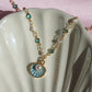 Turquoise Pearly Necklace