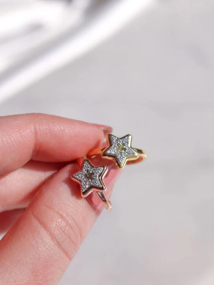 Tiffany Star 925 Silver Ring
