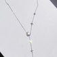 Moon And Stars 925 Silver Necklace