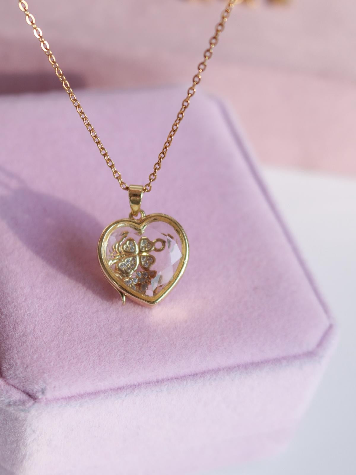 Customizable Manifest Charm Steel Necklace