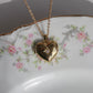 Sparkling Heart Personalized Photo Locket Necklace