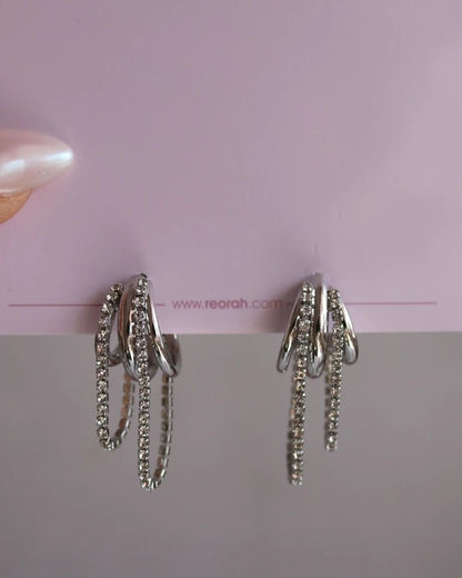 Dangling Waterway Hoop Earrings