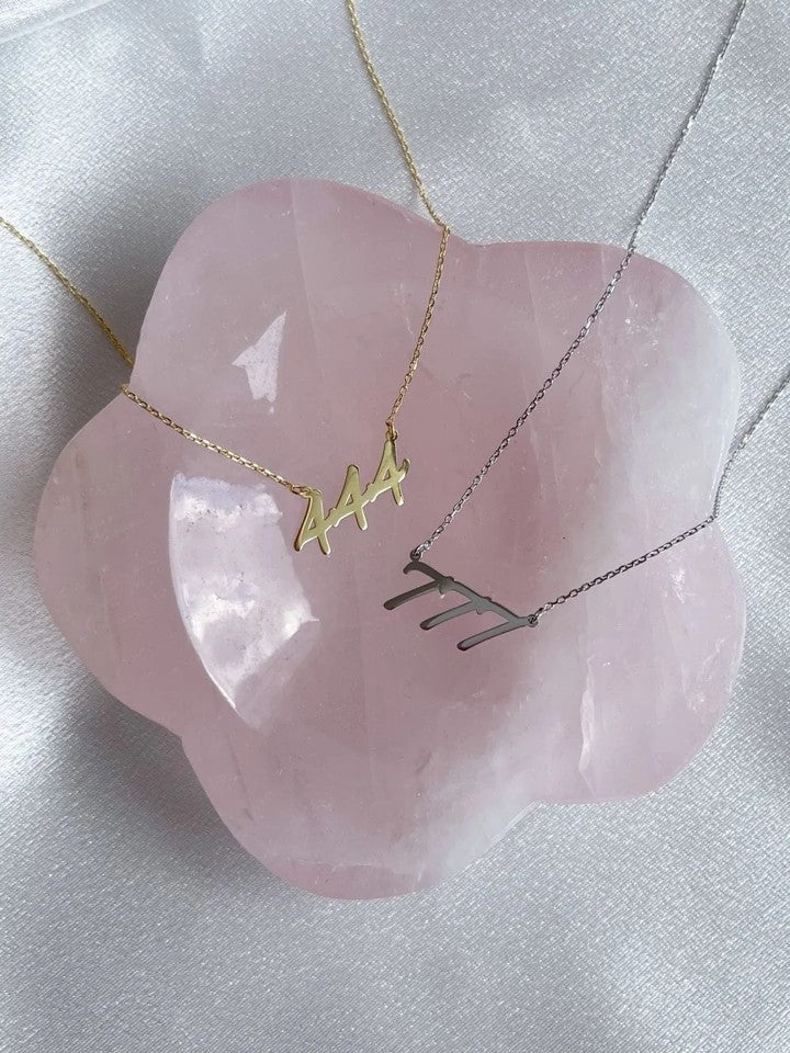 Angel Number 925 Silver Necklace