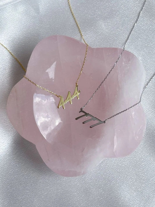 Angel Number 925 Silver Necklace