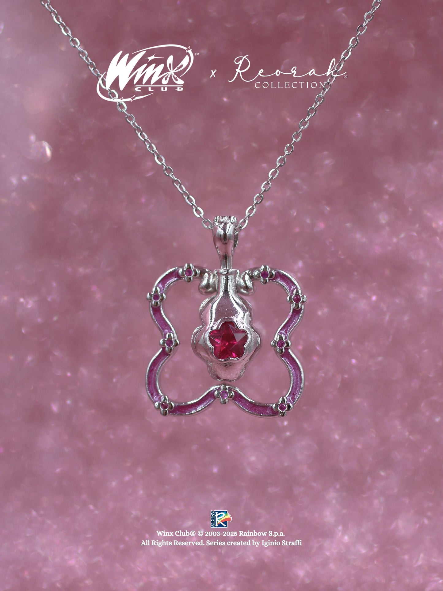 Winx Club® Flora Fairy Dust Bottle Necklace