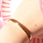 Prism Design Gold Steel Bracelet
