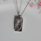 Silver Sun Personalized Photo Locket Necklace