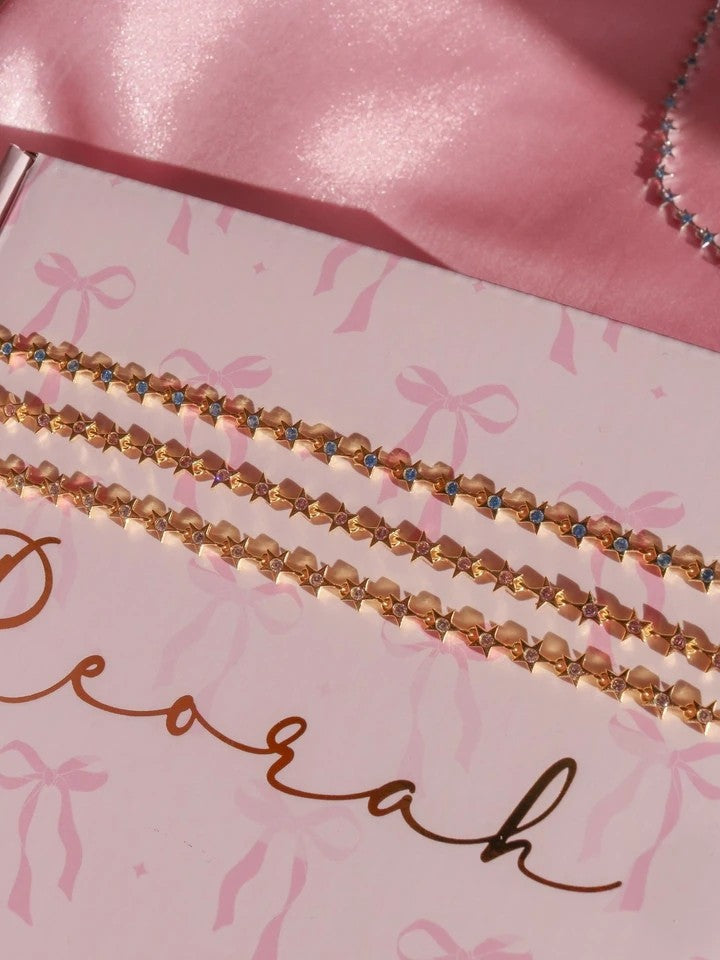 Night Star Shine 925 Silver Bracelet