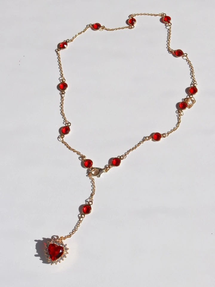 Bloody Heart Necklace