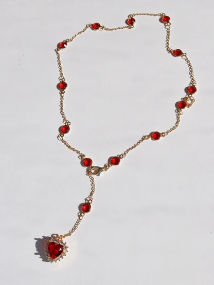 Bloody Heart Necklace