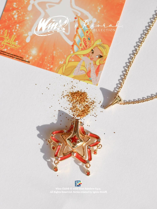 Winx Club® Stella Fairy Dust Bottle Necklace