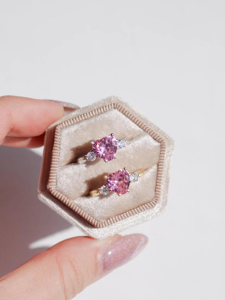 Royal Heart Shine 925 Silver Ring