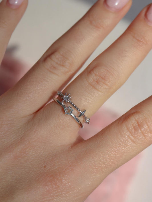 Starry Flower Ring