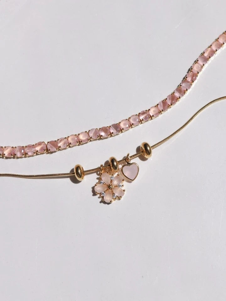 Shiny Petals Love Bracelet