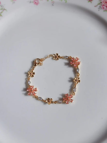 Flower Ladies Code Bracelet