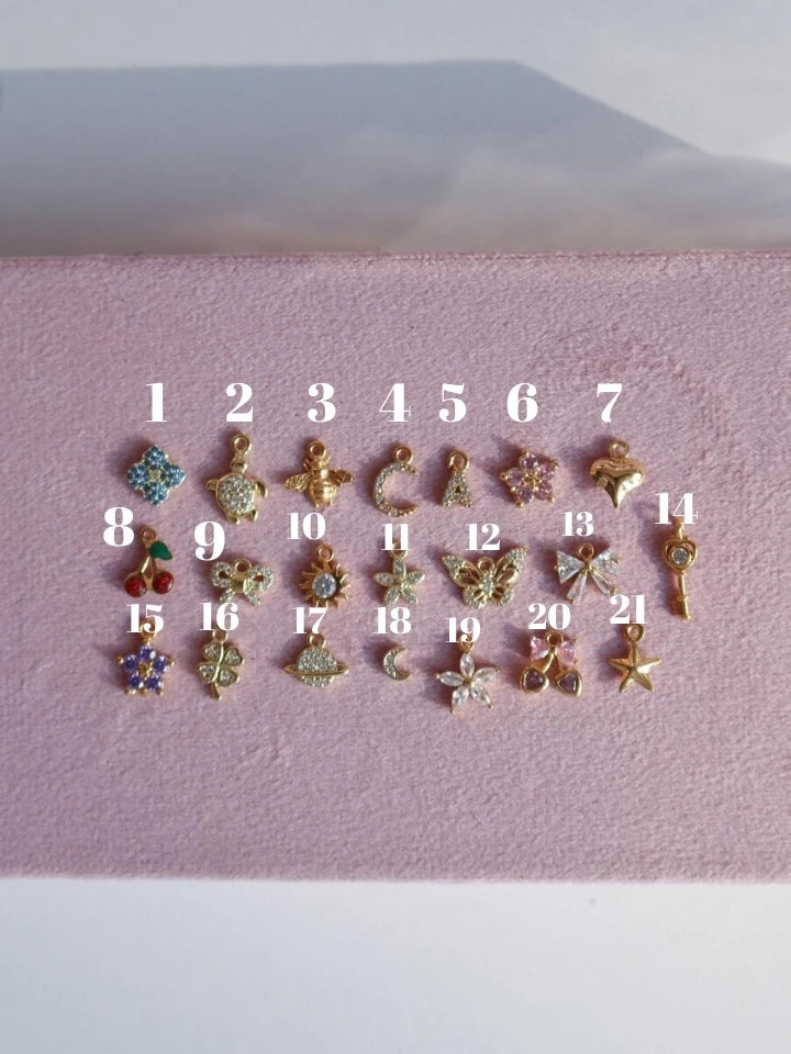 Customizable Manifest Charm Steel Necklace