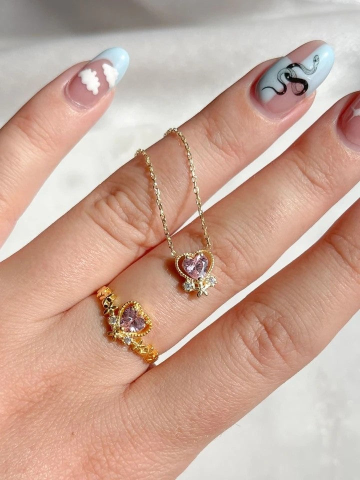 Cinderella 925 Silver Ring