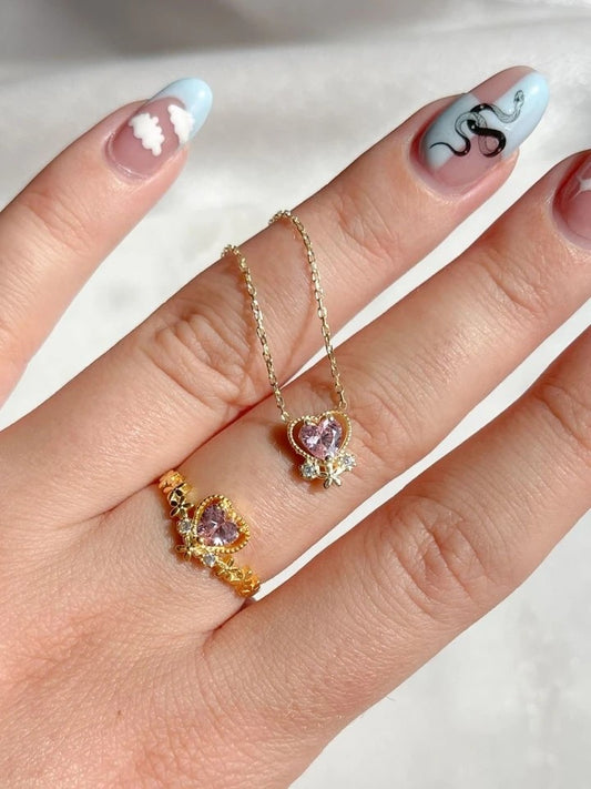 Cinderella 925 Silver Ring