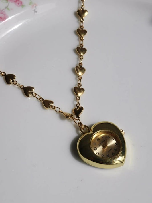 Vintage Watch Necklace